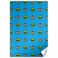 Alien Pattern Canvas 20  X 30  by Ket1n9