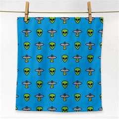 Alien Pattern Face Towel by Ket1n9