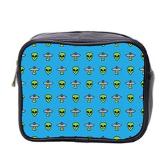 Alien Pattern Mini Toiletries Bag (two Sides) by Ket1n9