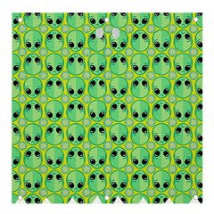 Alien Pattern- Banner And Sign 4  X 4  by Ket1n9