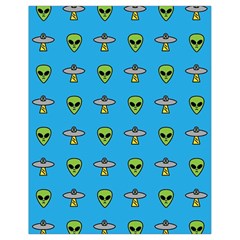 Alien Pattern Drawstring Bag (small) by Ket1n9