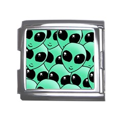 Art Alien Pattern Mega Link Italian Charm (18mm) by Ket1n9