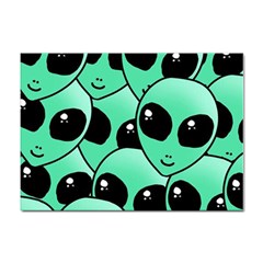 Art Alien Pattern Sticker A4 (10 Pack) by Ket1n9