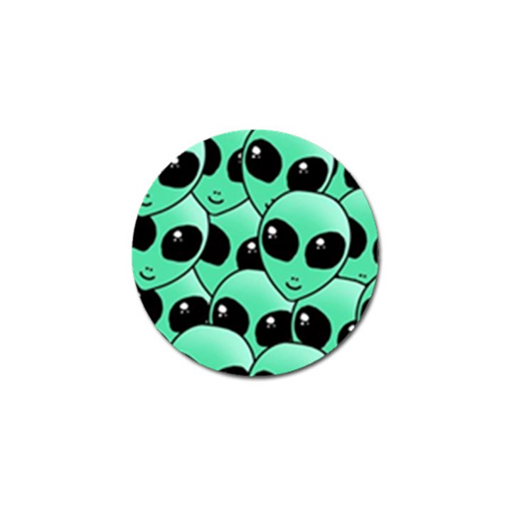 Art Alien Pattern Golf Ball Marker (4 pack)