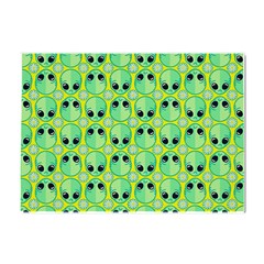 Alien Pattern- Crystal Sticker (a4) by Ket1n9