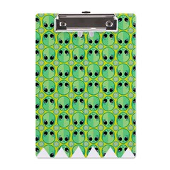 Alien Pattern- A5 Acrylic Clipboard by Ket1n9