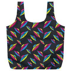 Alien Patterns Vector Graphic Full Print Recycle Bag (xxxl) by Ket1n9