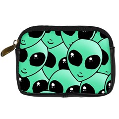 Art Alien Pattern Digital Camera Leather Case by Ket1n9