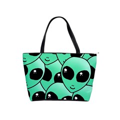 Art Alien Pattern Classic Shoulder Handbag by Ket1n9