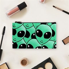 Art Alien Pattern Cosmetic Bag (small) by Ket1n9