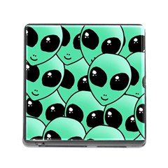 Art Alien Pattern Memory Card Reader (square 5 Slot) by Ket1n9