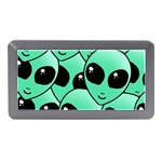 Art Alien Pattern Memory Card Reader (Mini) Front