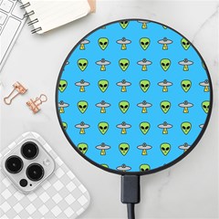 Alien Pattern Wireless Fast Charger(black) by Ket1n9