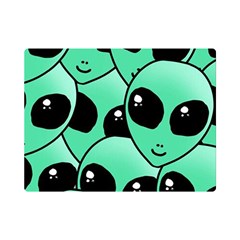 Art Alien Pattern Premium Plush Fleece Blanket (mini) by Ket1n9