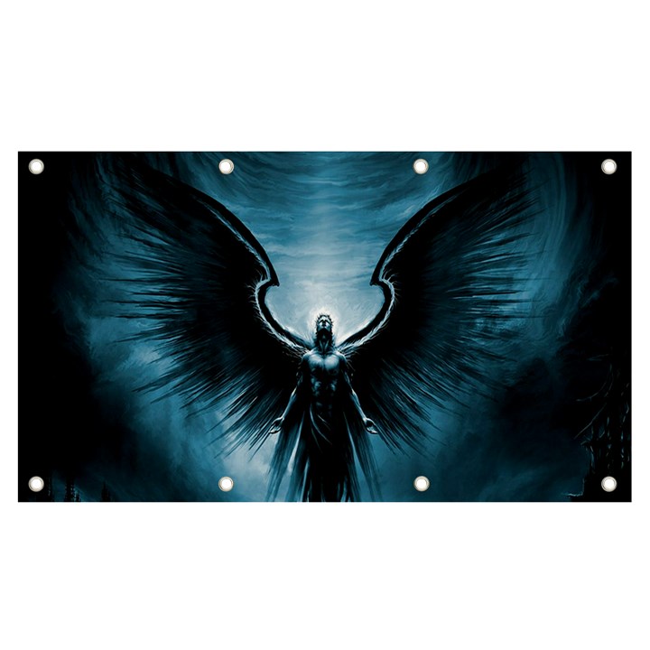 Rising Angel Fantasy Banner and Sign 7  x 4 