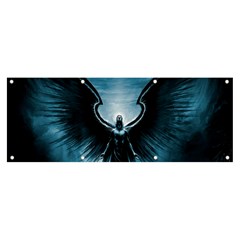 Rising Angel Fantasy Banner And Sign 8  X 3  by Ket1n9