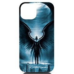 Rising Angel Fantasy Iphone 14 Black Uv Print Case by Ket1n9