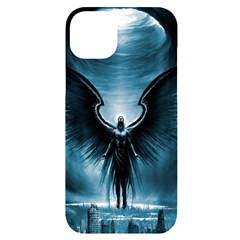 Rising Angel Fantasy Iphone 14 Plus Black Uv Print Case by Ket1n9