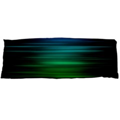 Blue And Green Lines Body Pillow Case Dakimakura (two Sides) by Ket1n9