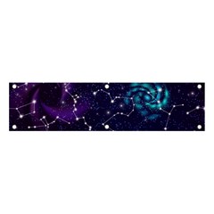 Realistic-night-sky-poster-with-constellations Banner And Sign 4  X 1  by Ket1n9