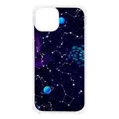 Realistic-night-sky-poster-with-constellations Iphone 13 Tpu Uv Print Case by Ket1n9