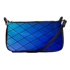 Blue Pattern Plain Cartoon Shoulder Clutch Bag by Ket1n9