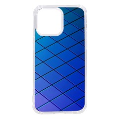 Blue Pattern Plain Cartoon Iphone 14 Pro Max Tpu Uv Print Case by Ket1n9