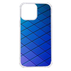 Blue Pattern Plain Cartoon Iphone 13 Pro Max Tpu Uv Print Case by Ket1n9