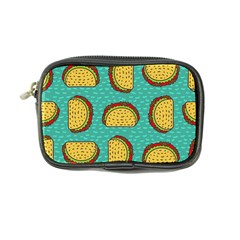 Taco-drawing-background-mexican-fast-food-pattern Coin Purse by Ket1n9