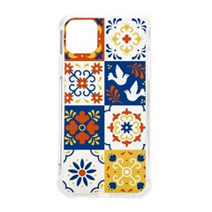 Mexican-talavera-pattern-ceramic-tiles-with-flower-leaves-bird-ornaments-traditional-majolica-style- Iphone 11 Pro Max 6 5 Inch Tpu Uv Print Case by Ket1n9