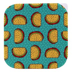 Taco-drawing-background-mexican-fast-food-pattern Stacked Food Storage Container by Ket1n9