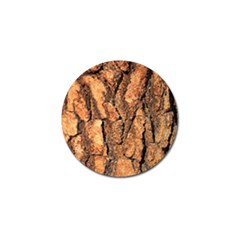 Bark Texture Wood Large Rough Red Wood Outside California Golf Ball Marker by Ket1n9