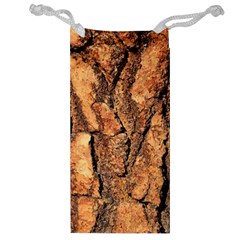 Bark Texture Wood Large Rough Red Wood Outside California Jewelry Bag by Ket1n9