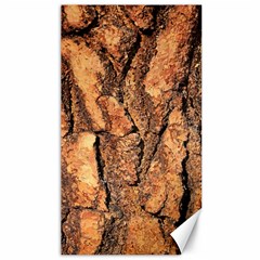 Bark Texture Wood Large Rough Red Wood Outside California Canvas 40  x 72 