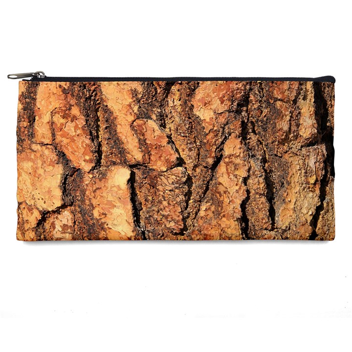 Bark Texture Wood Large Rough Red Wood Outside California Pencil Case