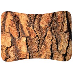 Bark Texture Wood Large Rough Red Wood Outside California Velour Seat Head Rest Cushion by Ket1n9