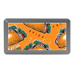 Seamless-pattern-with-taco Memory Card Reader (mini) by Ket1n9