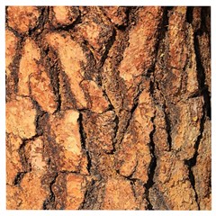 Bark Texture Wood Large Rough Red Wood Outside California Wooden Puzzle Square by Ket1n9