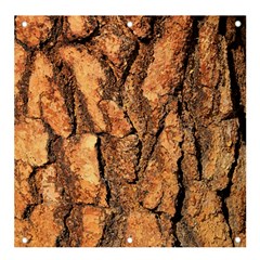 Bark Texture Wood Large Rough Red Wood Outside California Banner And Sign 4  X 4  by Ket1n9