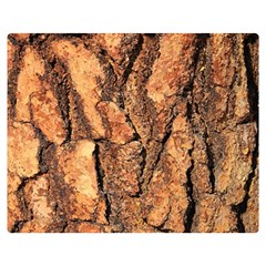 Bark Texture Wood Large Rough Red Wood Outside California Premium Plush Fleece Blanket (medium) by Ket1n9