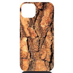 Bark Texture Wood Large Rough Red Wood Outside California Iphone 14 Plus Black Uv Print Case by Ket1n9