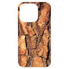 Bark Texture Wood Large Rough Red Wood Outside California Iphone 14 Pro Black Uv Print Case