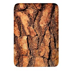 Bark Texture Wood Large Rough Red Wood Outside California Rectangular Glass Fridge Magnet (4 Pack) by Ket1n9