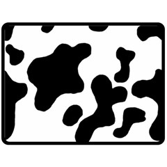 Cow Pattern Fleece Blanket (large) by Ket1n9