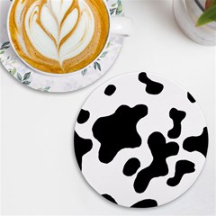 Cow Pattern Uv Print Round Tile Coaster by Ket1n9