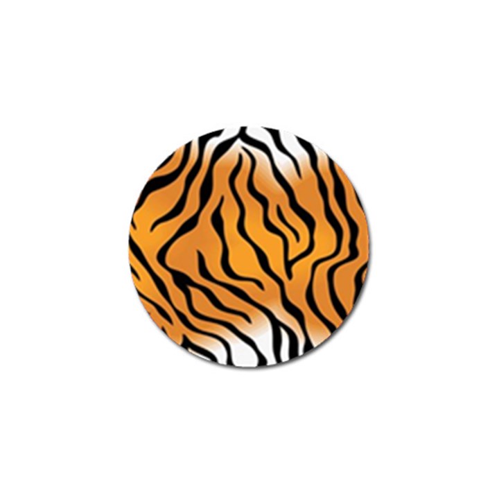 Tiger Skin Pattern Golf Ball Marker