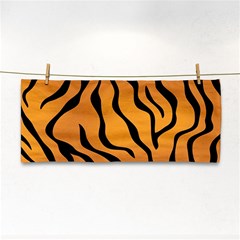 Tiger Skin Pattern Hand Towel by Ket1n9