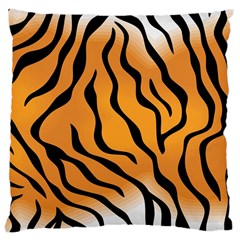 Tiger Skin Pattern Large Cushion Case (one Side) by Ket1n9