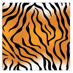 Tiger Skin Pattern Square Satin Scarf (36  X 36 ) by Ket1n9