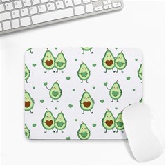 Cute-seamless-pattern-with-avocado-lovers Small Mousepad by Ket1n9